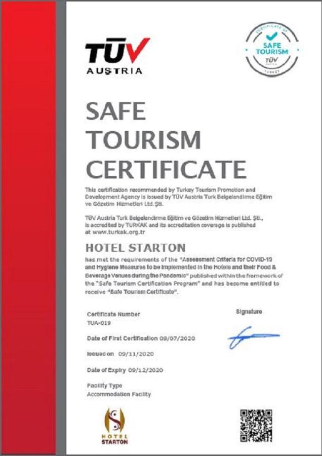 Starton Hotel Ankara Exteriör bild